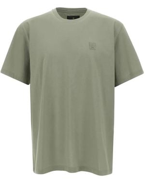Belstaff Steel Logo-Patch T-Shirt - Green