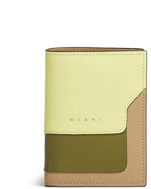 Marni Cartera con logo en relieve - Verde