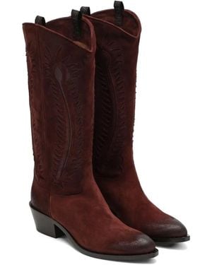 Sartore Frida Western Boots - Brown