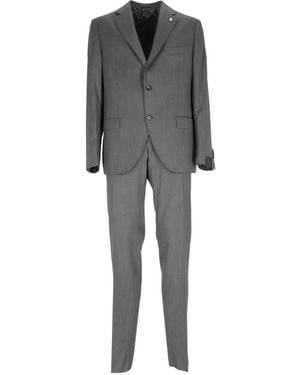 Brando Single Breasted Suit - Grey