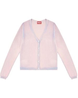 DIESEL Cardigan M-Vitta - Rosa