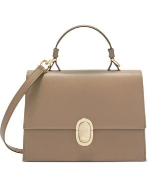 Furla Small Eclisse Top-Handle Tote Bag - Metallic
