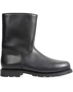 Ludwig Reiter Arlberg Bark-Tanned Leather Boots - Black