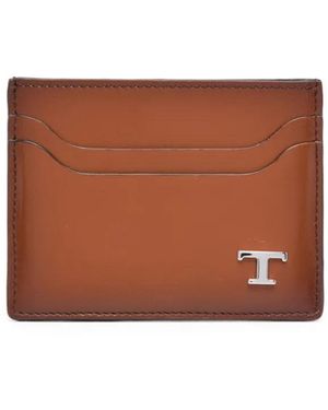 Tod's カードケース - ブラウン