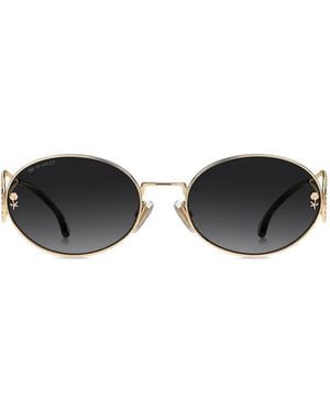 Etro Round-Frame Sunglasses - Black