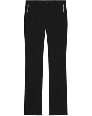 Givenchy Zip-Detail Classic-Fit Trousers - Black