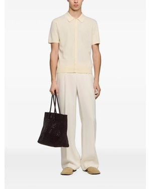 Sandro Openwork Shirt - White