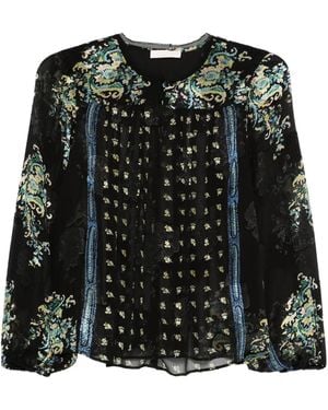 Ulla Johnson Embroidered Blouse - Black