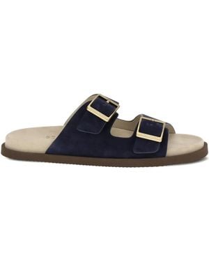 Brunello Cucinelli Sliders - Blue