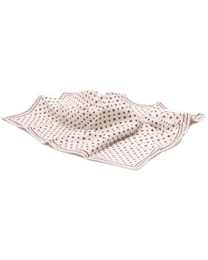 Brunello Cucinelli Geometric-Pattern Scarf - Pink