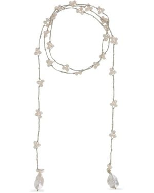 Mela Collier À Ornements - Blanc