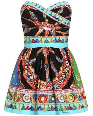 Dolce & Gabbana Carretto ドレス - レッド