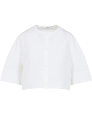 Givenchy Haut Crop À Broderies - Blanc