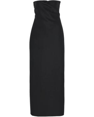 The Row Bardon Maxi Dress - Black