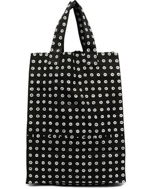 10 Corso Como Spot Print Cotton Tote - Black