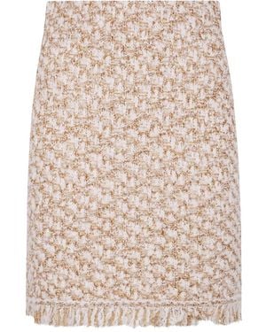 スカート Fabiana Filippi Textured Tweed Midi Skirt Fabiana Filippi Belted Midi Skirt | Grey | FARFETCH