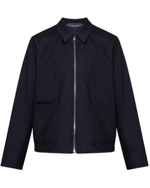 Paul Smith Zip-Fastening Jacket - Blue
