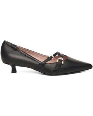 Coccinelle 30Mm Fernanda Buckle-Strap Heeled Pumps - Black
