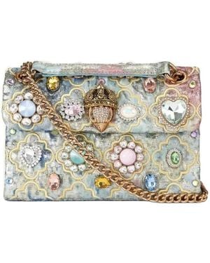 Kurt Geiger Medium Kensington cross body bag - Metálico