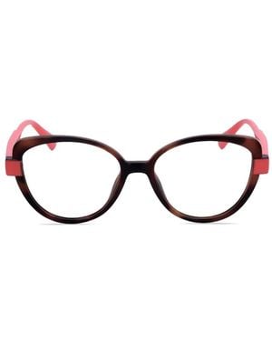 MAX&Co. Tortoiseshell-Effect Cat-Eye Glasses - Black