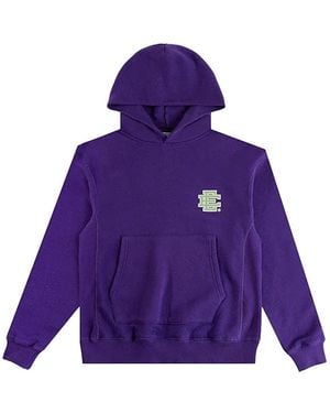 Eric Emanuel Sudadera Con Capucha Y Logo - Morado