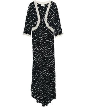 RIXO London Amina Ladna - Schwarz