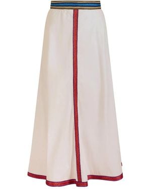 Rosie Assoulin Midirock in A-Linie - Pink