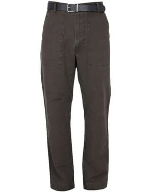 East Harbour Surplus Tommy Hose Mit Aufgesetzter Tasche - Grau