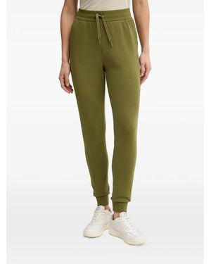 ARMANI EXCHANGE Drawstring-Waist Track Trousers - Green