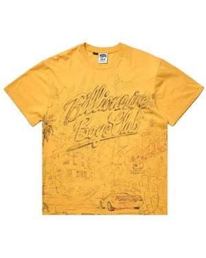 BBCICECREAM Sketch T-Shirt - Gelb