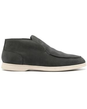 Corneliani Leather Loafers - Green
