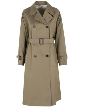 Weekend by Maxmara Canasta Belted Trench Coat - Natural