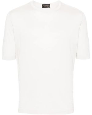 Dell'Oglio ファインニット Tシャツ - ホワイト