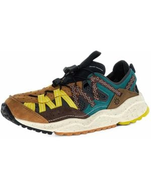 Flower Mountain Kazana Fall Low-Top Sneakers - Brown
