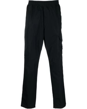Stone Island Compass-Patch Cargo Trousers - Black
