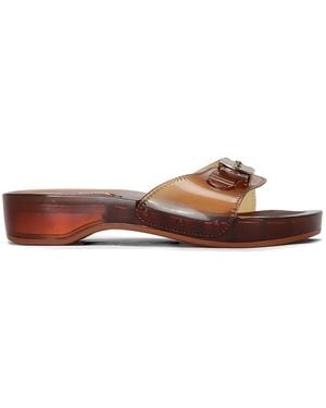 Melissa Pescura Buckle-Fastening Sandals - Brown