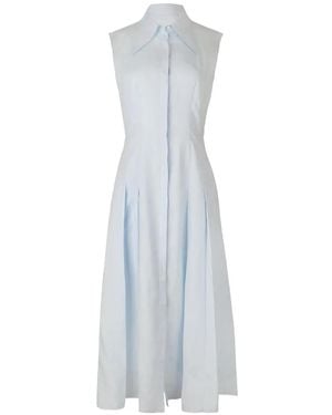 Gabriela Hearst シャツドレス - ホワイト