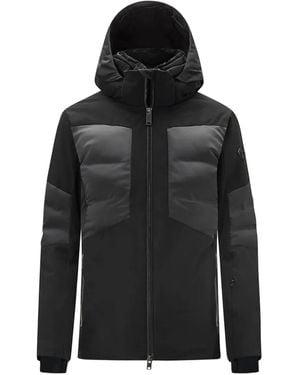 Descente Hooded Puffer Jacket - Black