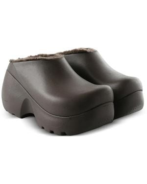 Crocs™ Mules À Plateforme - Grey