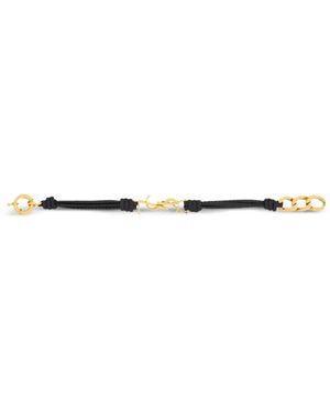 Saint Laurent Logo Bracelet - White