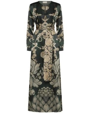 Pierre Louis Mascia Mutka Maxi Dress - Green