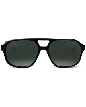 Vuarnet Getönte Pilotenbrille - Schwarz