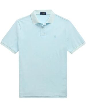Polo Ralph Lauren Logo-Embroidered Polo Shirt - Blue