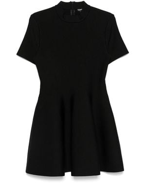 Tom Ford Flared Mini Dress - Black