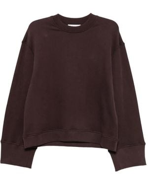 Frankie Shop Sudadera Talia Con Cuello Redondo - Marrón