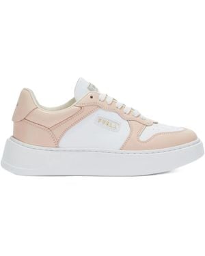 Furla Lace-Up Trainers - White