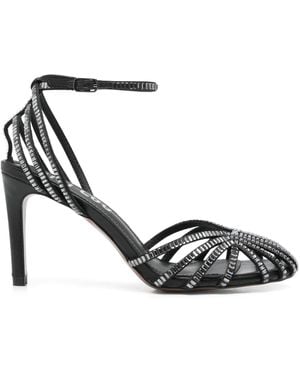 Bibi Lou 85Mm Serabi Court Shoes - Black