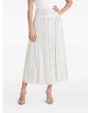 Temperley London Gallantry Midi Skirt - White