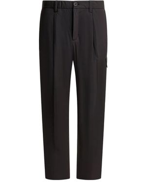 Herno Nylon Cargo Pants - Black