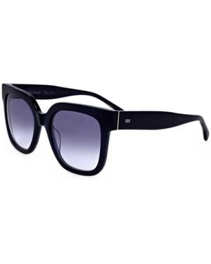 Paul Smith Eckige Delta Sonnenbrille - Weiß